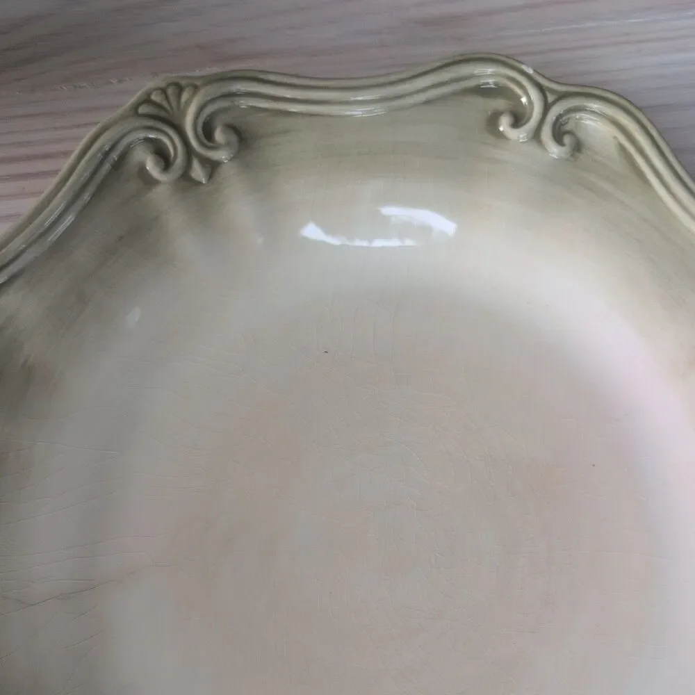 Lenox Dinner Plate Green Colore Verde VERDE 9” Italy